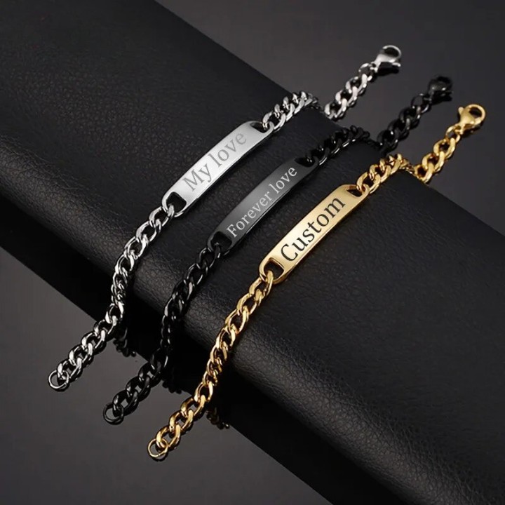 BL2 Personalized Rectangle Bracelet