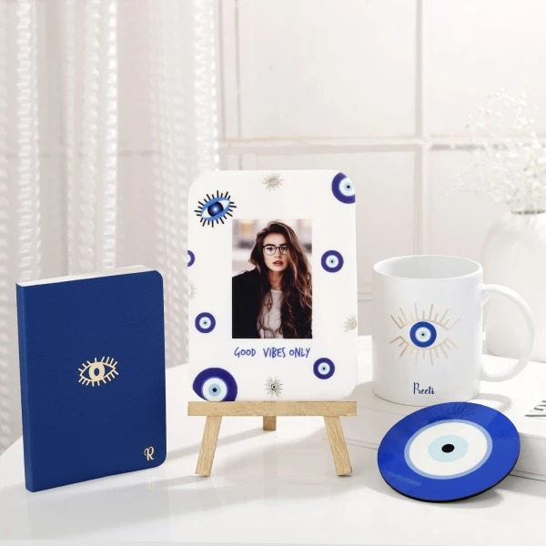 GS32 Protective Evil Eye Hamper - Personalized 4 IN 1 
