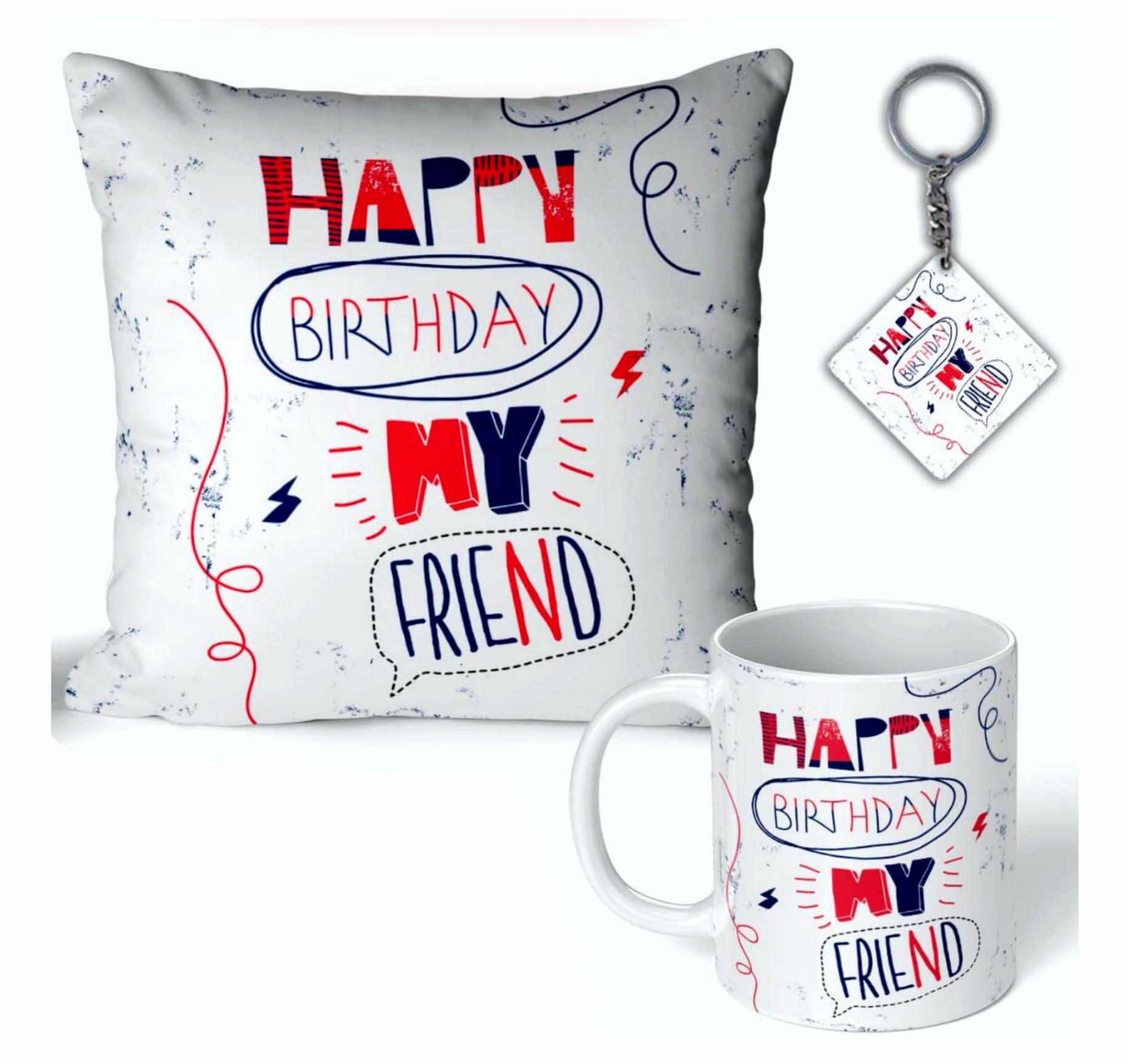MPK1 Mug Pillow Keychain Gift Set